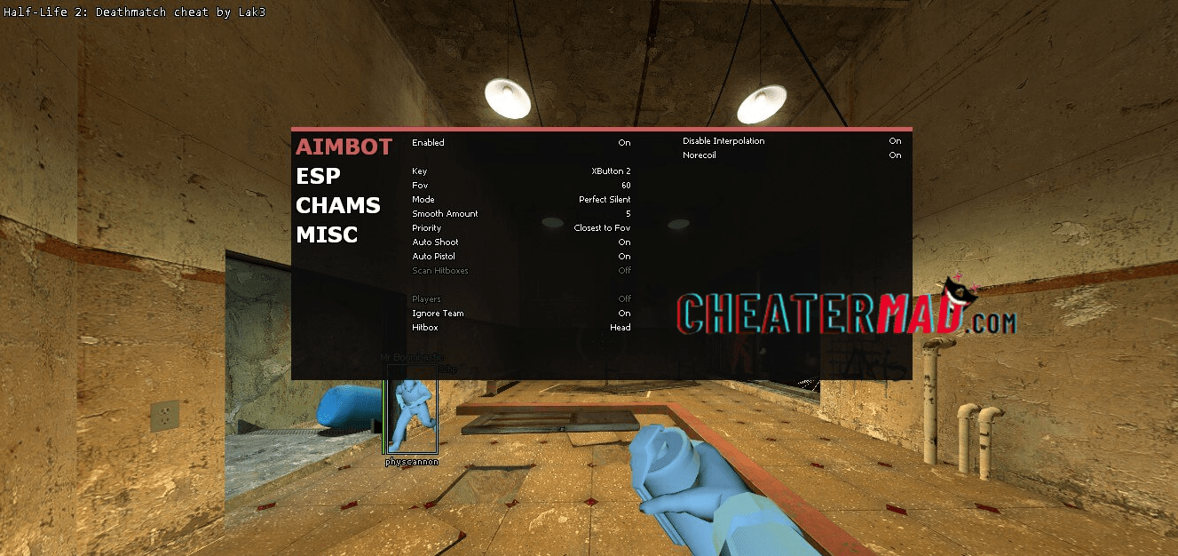 Half-Life 2 Deathmatch Cheat
