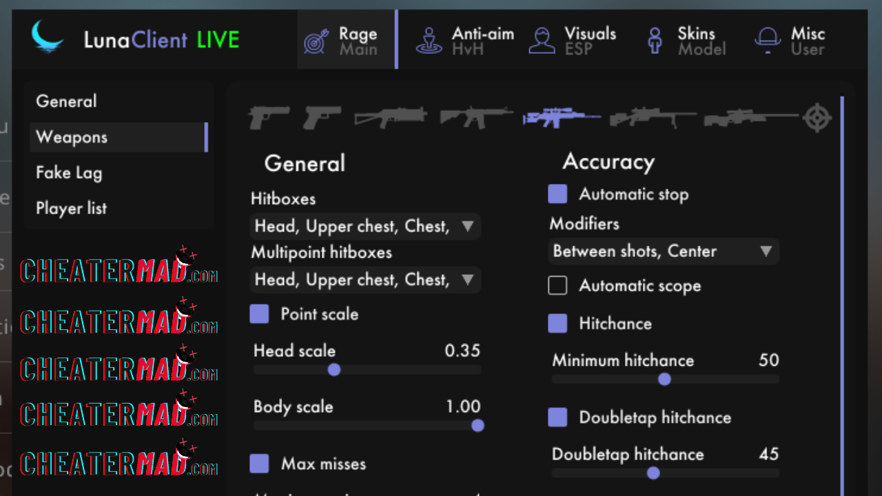 LunaClient Cheat For CS:GO