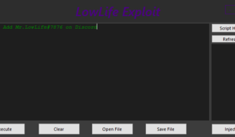 Free LowLife Exploit For Roblox Keyless