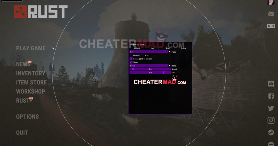 Horizon Hack for Rust
