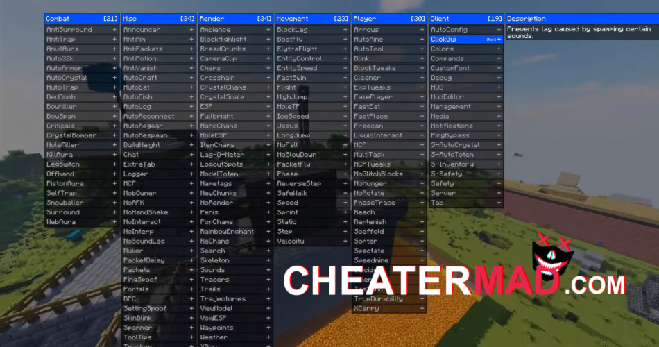 Earth Minecraft Hacked Client