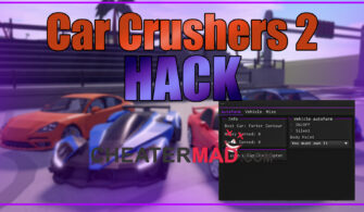Car Crushers 2 Script Hack | Teleport , Auto Escape , Autofarm