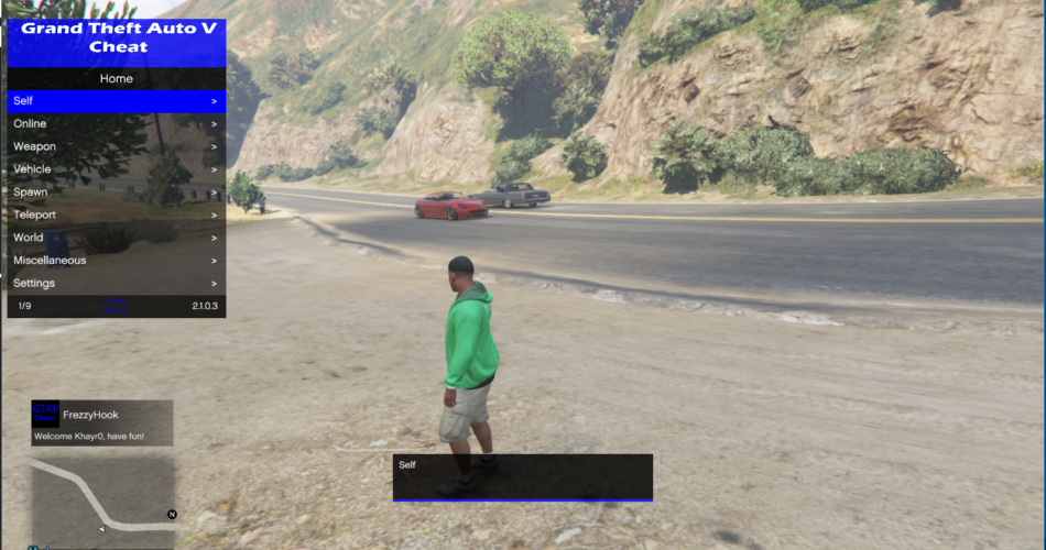 FrezzyHook Gta 5 Hack Menu