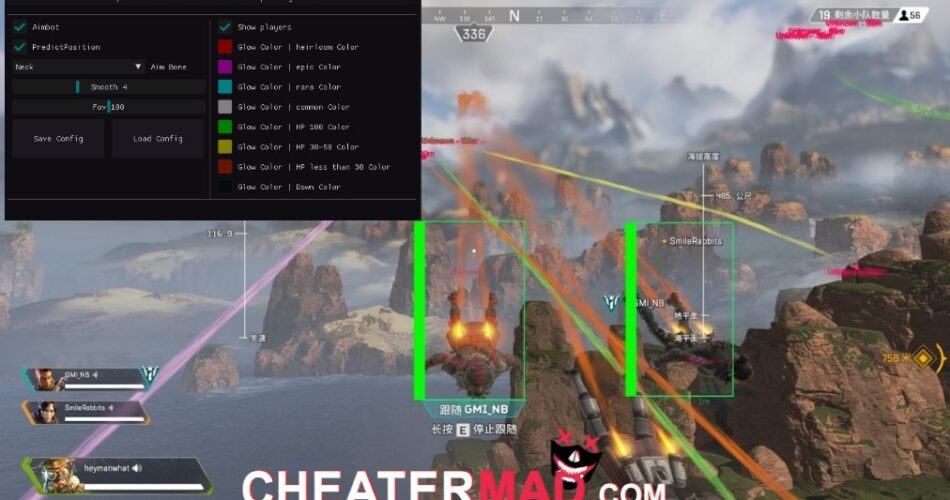 Apex Legends Legit Cheat Glow and Aimbot