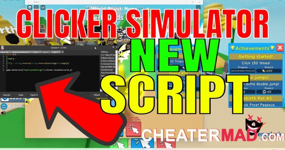 Clicker Simulator Roblox Hack