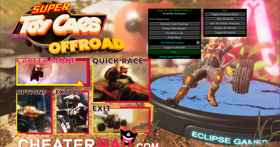 Super Toy Cars Offroad Cheat Trainer