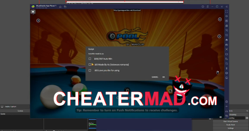 8 Ball Pool Auto Win Hack