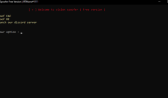 Vision Free EAC/BE GAMES Spoofer | And Valorant