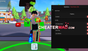 Youtube Life Script | Autofarm Cheat , Auto Vlog, And More! -2023