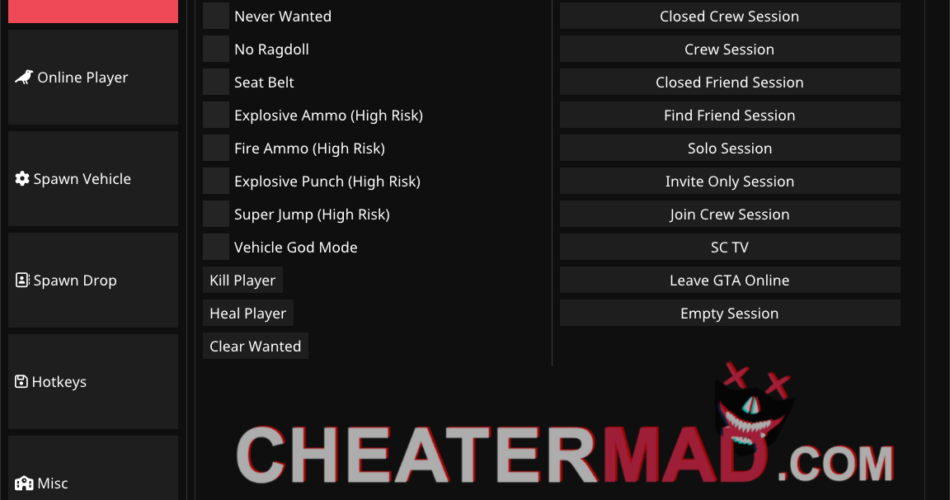GTA 5 Online BBQ Mod Menu
