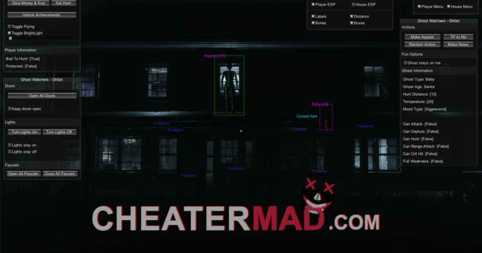 Ghost Watchers Cheat