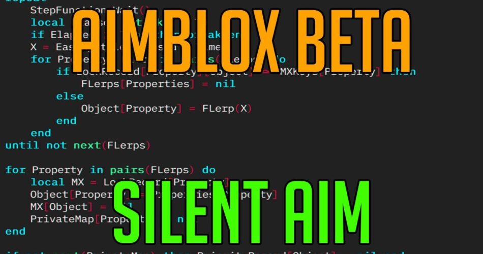 Aimblox BETA Script