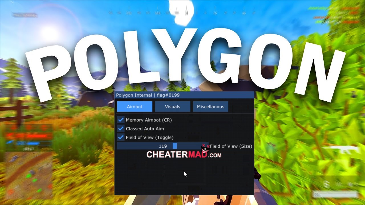 polygon hack - aimbot, box esp, nospread, rapid fire, norecoil 3 polygon cheat