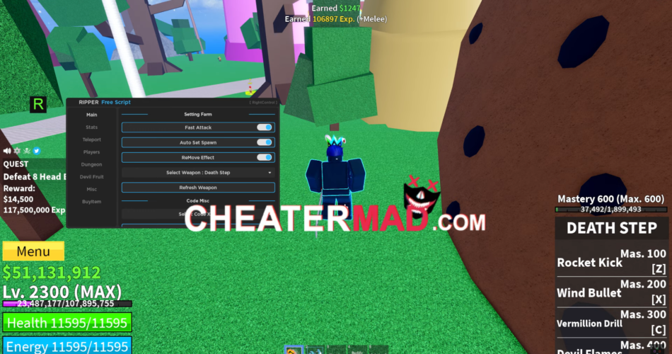 Blox Fruit Op Script Pastebin