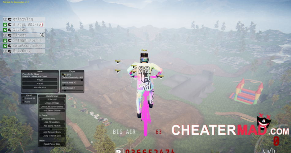 Descenders Hack