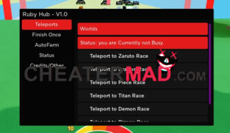 Anime Racing Clicker Script Gui | Teleport, Auto Farm, And More! -2023