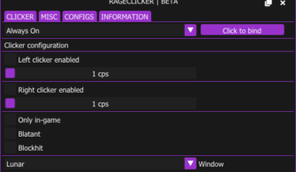 Free Minecraft Rageclicker | Auto Clicker with All Server Bypass