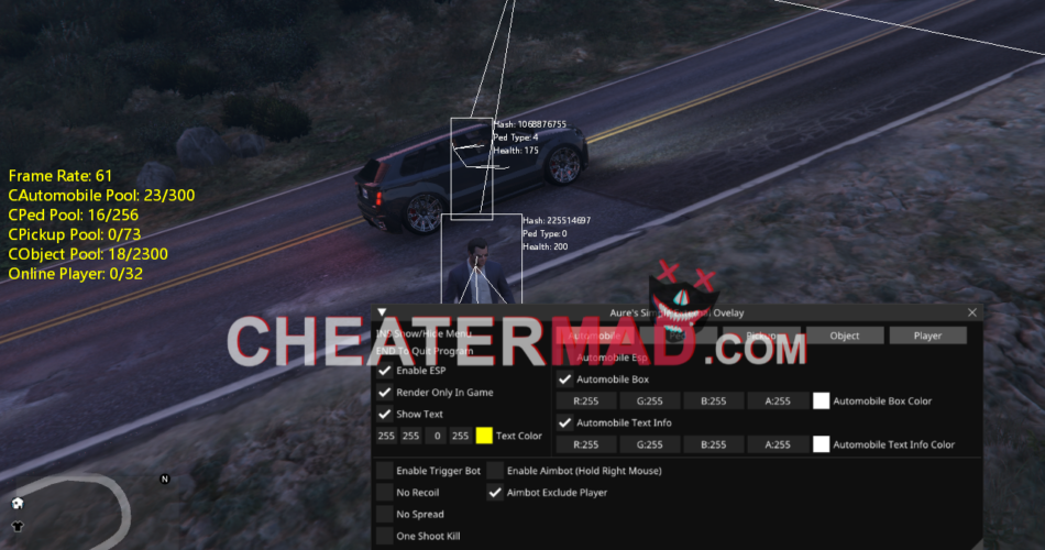 GTA 5 External Overlay Mod Menu