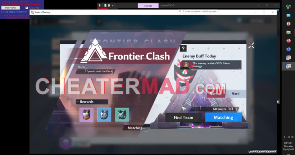 Tower of Fantasy Frontier Clash Macro Hack