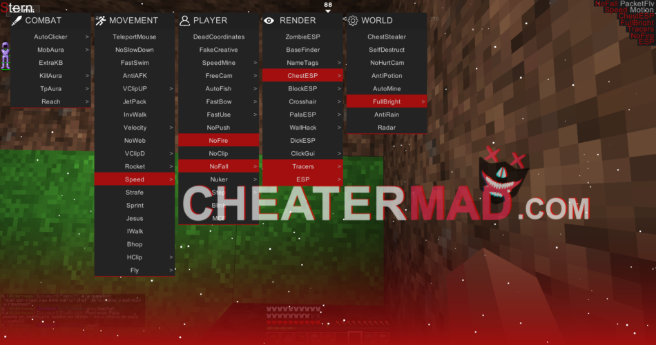 Minecraft Stern Hack Client