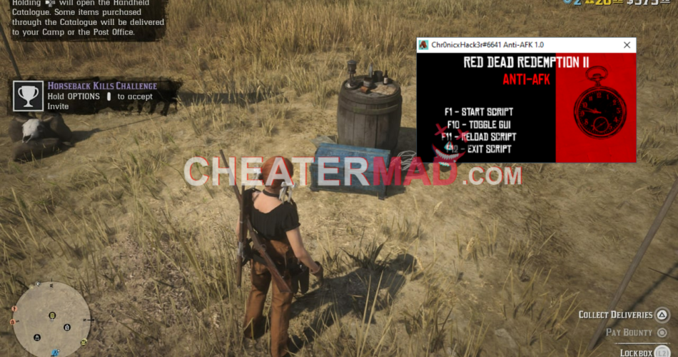 Red Dead Redemption 2 Anti AFK Script