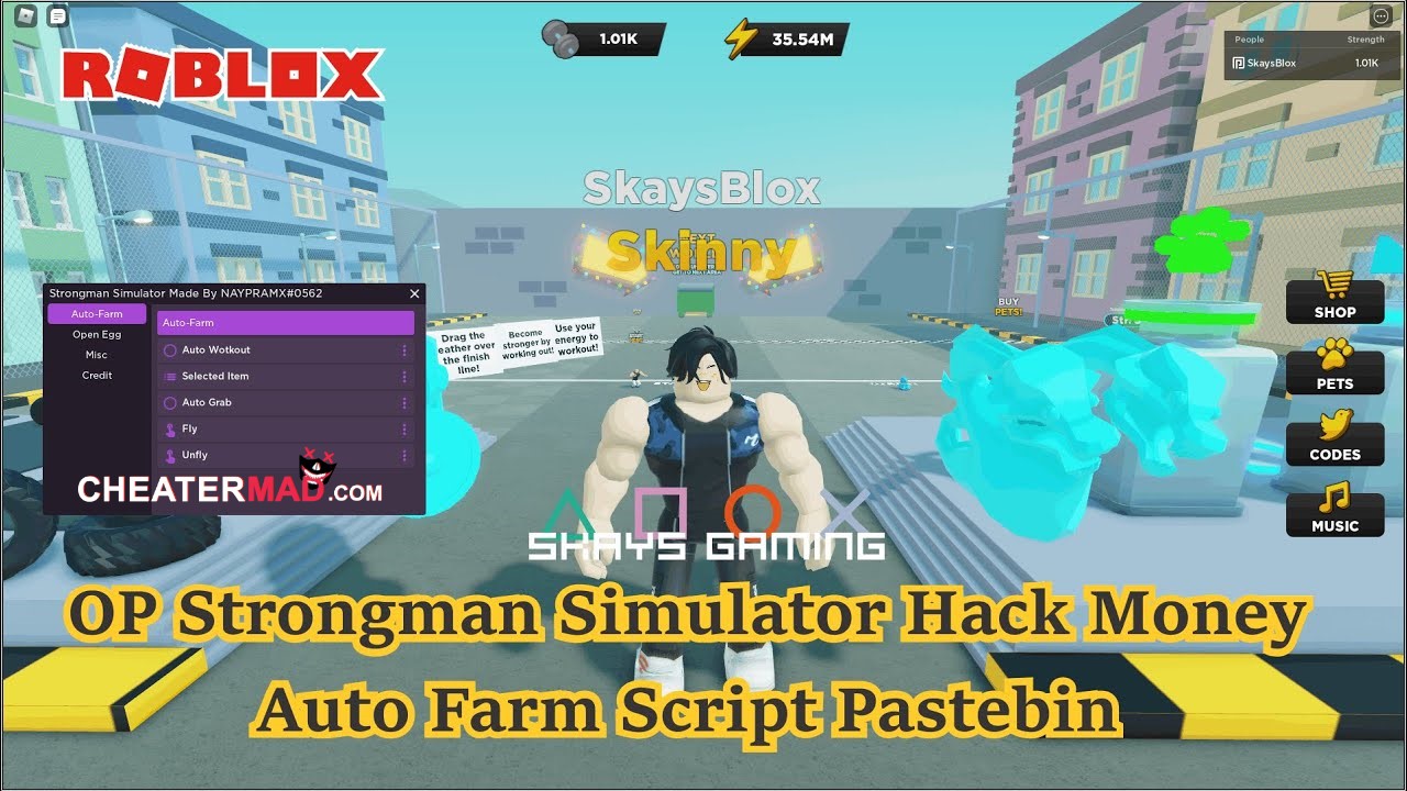 strongman simulator script