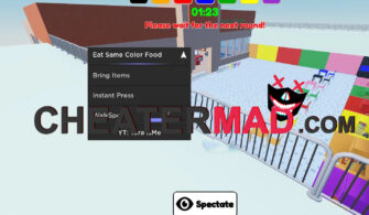 Eat Same Color Food Challenge Script | Bring Items Cheat , Instant Press, More! 2023