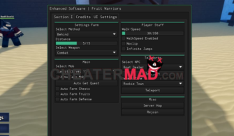 Fruit Warriors Script | Pastebin Cheat -2023