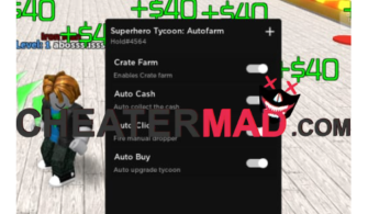Super Hero Tycoon Script | Roblox Pastebin Cheat