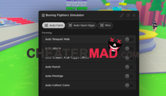 Boxing Fighters Simulator Script | Autofarm Pastebin Cheat -2023