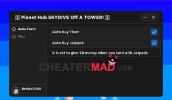 SKYDIVE Off A TOWER Script | Roblox Pastebin Cheat -2023