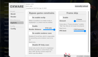 CS 1.6 Oxware Cheat | Counter Strike 1.6 Multihack