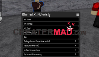 Notoriety Script | Inf Stamina, Inf Damage, Esp, And More Cheat !