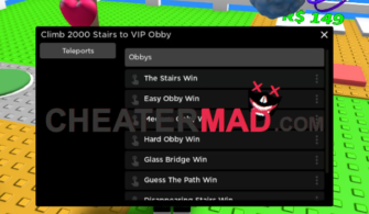 Climb 2000 Stairs to VIP Obby Script | Roblox Pastebin Cheat -2024