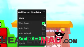 Wall Smash Simulator Script | Auto Train, Wins Farm Cheat , And More! -2023