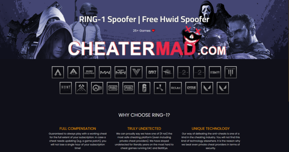RING-1 Spoofer | Free Hwid Spoofer