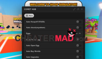 Hoop Simulator Script | RaCc0oN Hub Cheat