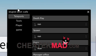 Stupid Idiot Cafe Script | Roblox Tools, Teleports, And More Cheat -2023
