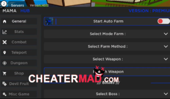 Blox Fruits Mama Hub Script