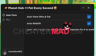 +1 Fat Every Second Script | Auto Farm & More Cheat