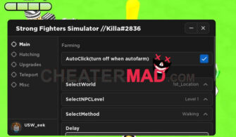 Strong Fighters Simulator Script | Auto Click, Auto Upgrade & More Cheat -2023