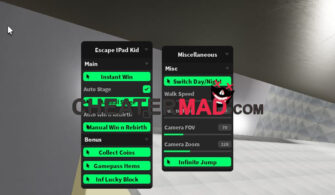 ESCAPE IPAD KID Script | Auto Rebirth, Auto Win, Auto Stage & More Cheat -2023