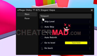 oMega Obby Script | Finish Obby, Auto Rebirth, And More Cheat -2023