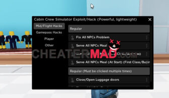 Cabin Crew Simulator Script | Roblox Gui – Pastebin Cheat