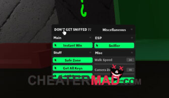 Don’t Get Sniffed Script | Esp, Instant Win & More Cheat (Roblox Pastebin Gui 2023)