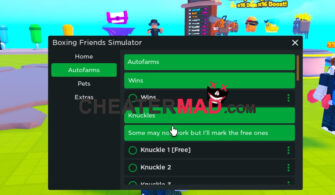 Boxing Friends Simulator Script | Auto Farm, Auto Win & More Cheat -2023