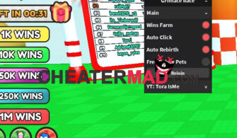 Grimace Race Script | Auto Click, Wins Farm & More Cheat – Op Roblox Gui 2023