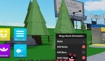Mega Noob Simulator Script | 2023 Pastebin Cheat – Kill Mobs, Kill Boss, Collect Coins & More!
