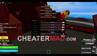 Blox Fruits Demon Hub Script GUI | Auto Gear & Auto Farm