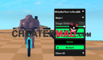 Obby But You’re on a Bike Script | Instant Win, Complete All & More
